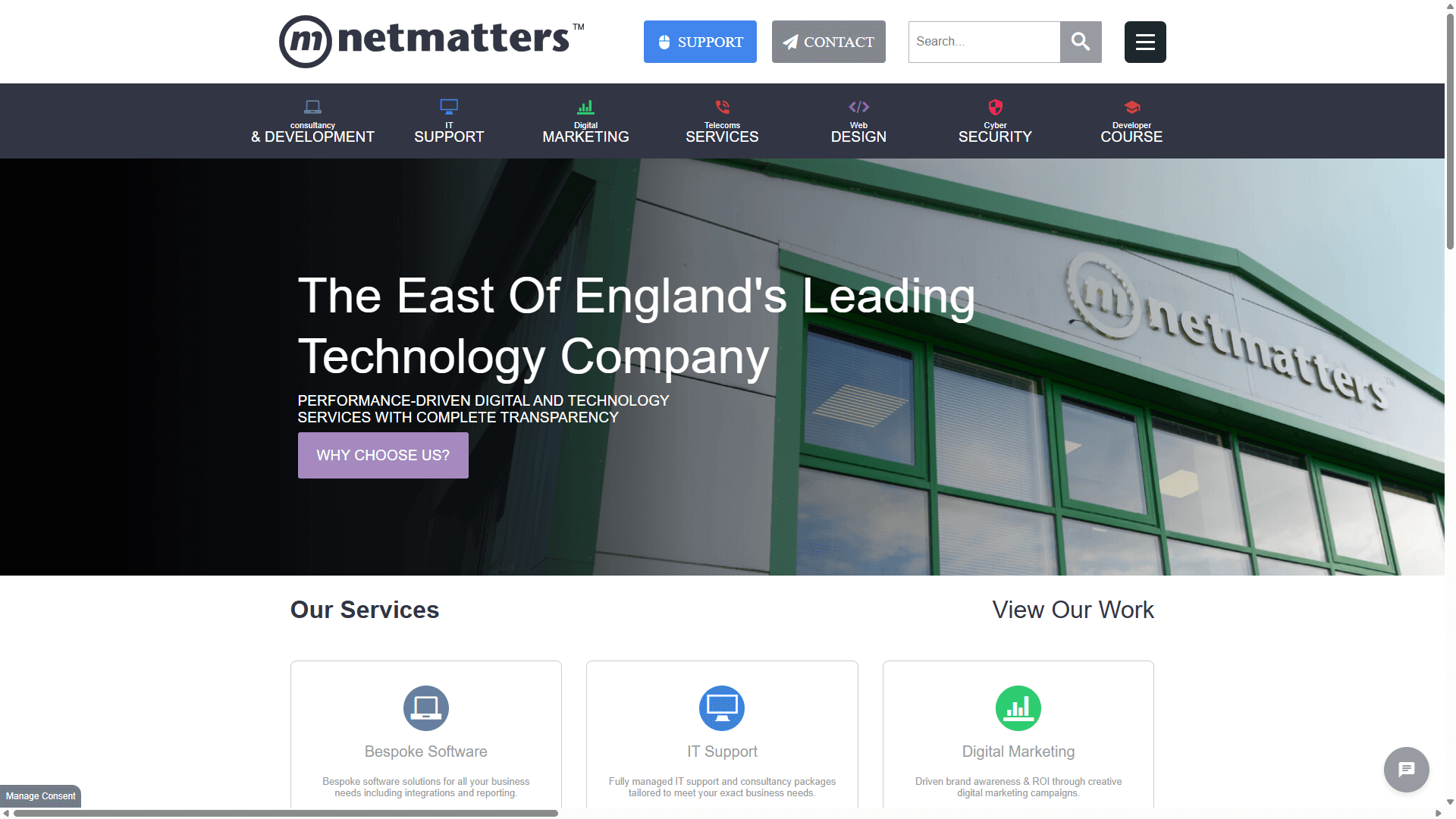 Netmatters - Website performance optimization project